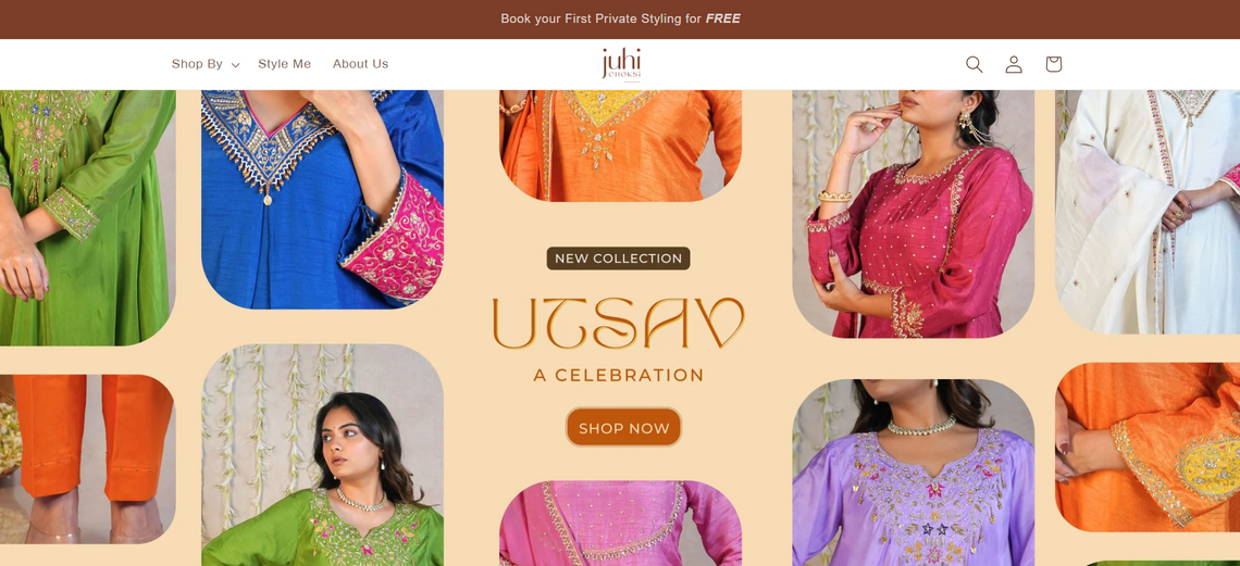 Juhi Choksi storefront