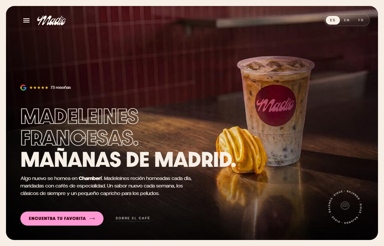Madie website